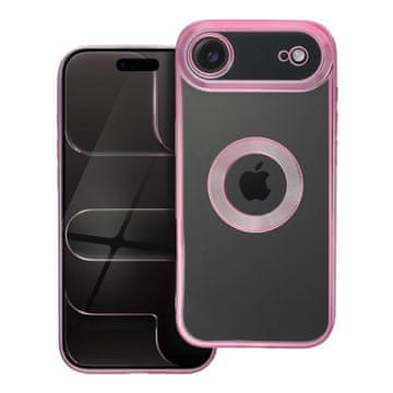 OEM Ovitek za iPhone 17 AIR Glam v barvi pudrasto roza