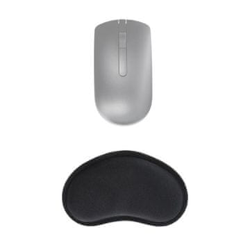 OEM Ergonomična podlaga za zapestje, 130 x 78 x 25 mm, črna