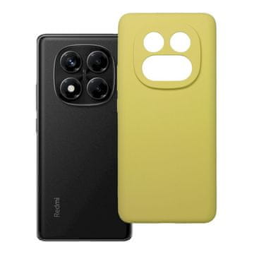 OEM Ovitek za Xiaomi Redmi NOTE 14 PRO 4G iz silikona, debelina 2 mm, rumene barve