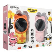 WOWO Otroški walkie-talkie 2 kosa Medvedek