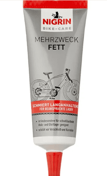 Nigrin BIKE-CARE Mehrzweckfett 100 ml – večnamenska mast za kolo