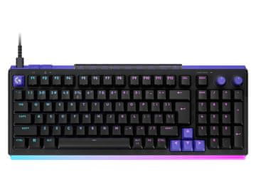 Logitech G512 X 98 gaming tipkovnica, taktilna, Dual Swap TMR, RGB, USB-A na USB-C, črna (920-013980)