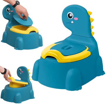 shumee OTROŠKA KAŠICA Z ODSTRANLJIVO POSODO Z DINOZAVROM [M-POTTY1]