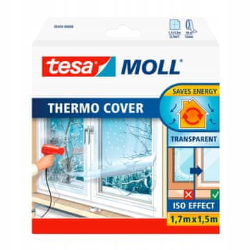 shumee TESA toplotnoizolacijska folija za drugo steklo prozornega okna 1,7 m x 1,5 m