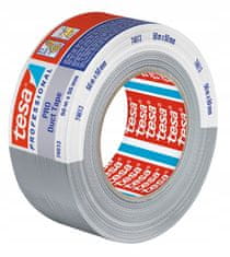shumee TESA DUCT TAPE srebrn vodoodporen lepilni trak za popravilo tkanin 50 m x 50 mm