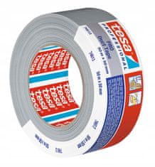 shumee TESA DUCT TAPE srebrn vodoodporen lepilni trak za popravilo tkanin 50 m x 50 mm
