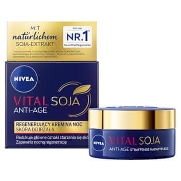 shumee NIVEA VITAL SOJA regeneracijska nočna krema proti staranju