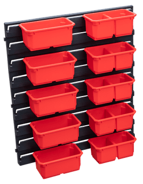 shumee QBRICK SYSTEM ONE M L Organizer PRO 100 200 komplet posod z luknjami