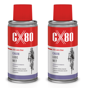shumee CX80 MAZIVO ZA VERIGE KOLESA WET Mokro mazivo v spreju za verige koles 150 ml x 2