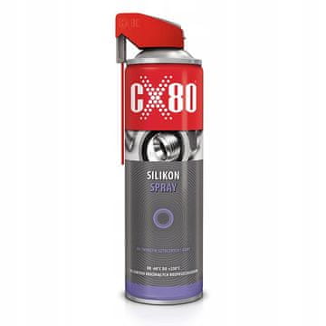 cx80 CX80 DUO Silikonski sprej za tesnila iz gume, plastike in kopalnih kadi 500 ml