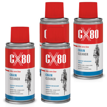 shumee CX80 ČISTILO ZA VERIGO KOLESA Tekočina za čiščenje verige v spreju 150 ml x 4