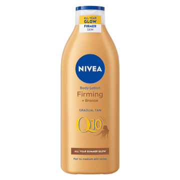 Nivea Nivea Q10 vlažilni balzam za telo za učvrstitev in bronanje 400 ml