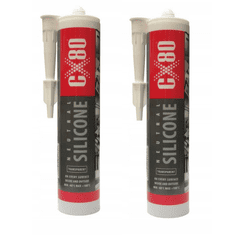 shumee CX80 Nevtralni gradbeni silikon za beton, les, brezbarven, 310 ml x 2