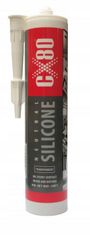 shumee CX80 Nevtralni gradbeni silikon za beton, les, brezbarven, 310 ml x 2