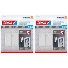 shumee TESA Samolepilni kaveljčki za žeblje do 0,5 kg za tapete, 2 kosa x2