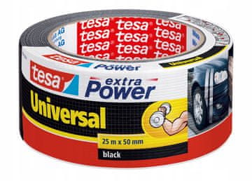 BEIERSDORF tesa XP univ. črna 25M:50MM