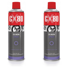shumee Silikonski sprej CX80 za kad, tuš in gumijasta tesnila NLGI 500 ml x 2