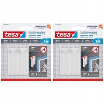 shumee TESA samolepilni žeblji za mavčne tapete 1 kg x 2 pakiranja