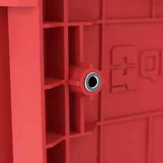 shumee QBRICK SYSTEM PRO Toolbox 2.0 Red Ultra HD Custom Toolbox 19l