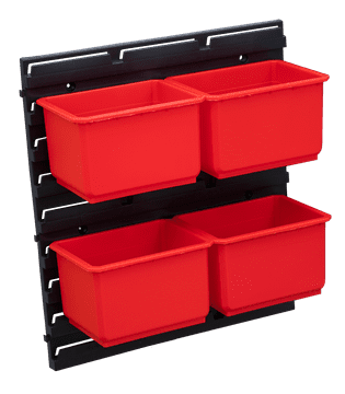 shumee QBRICK SYSTEM ONE 200 Organizer XL Komplet dveh posod z luknjami