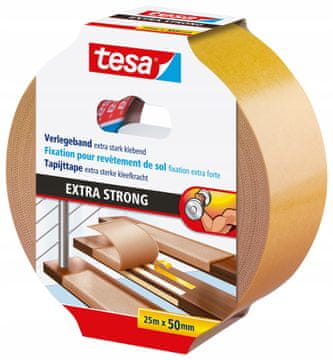 shumee Tesa Extra Strong trak za preproge 25 m 50 mm