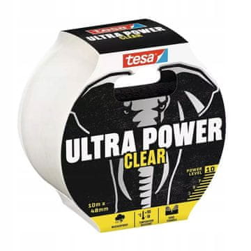 shumee Tesa Ultra Power 10 m prozoren zelo močan popravilni trak