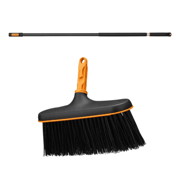 shumee FISKARS ONECLICK glava krtače za pometanje 27 cm + ročaj 119–174 cm