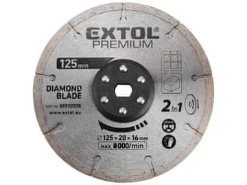 Extol Premium Rezalna plošča, diamantna, 125x20mm 8893020B