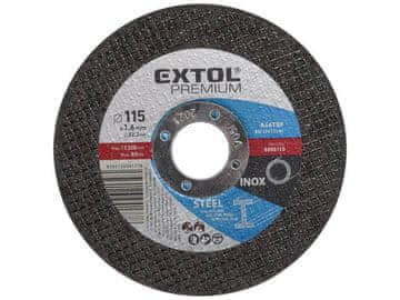 Extol Premium Rezalni disk za jeklo, 115x1,6x22,2 mm, 8808110