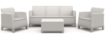 KETER vrtna garnitura Scandi Forma 3 Seaters Set, bež (264089)