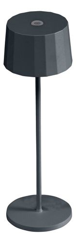 Kettlight Ribbed bela namizna LED svetilka