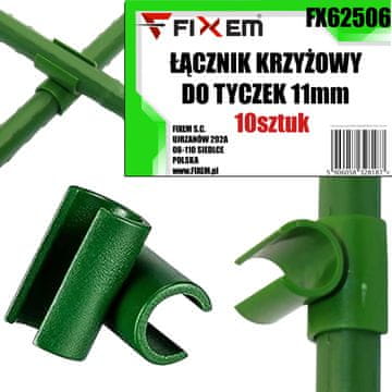shumee PREČNI SPOJ ZA DROG 11 mm 10 kosov