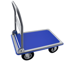 shumee TRANSPORTNI VOZIČEK S PLATFORMO 90x60cm