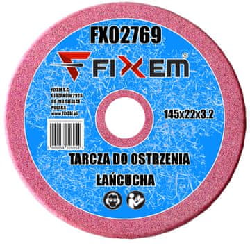 shumee DISK ZA BRUŠENJE VERIGE 145x22 roza