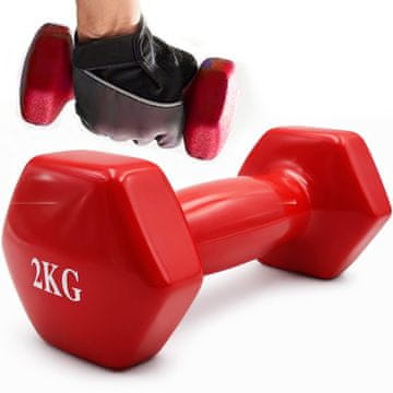 shumee Litoželezna utež iz prevlečenega litega železa 2 kg
