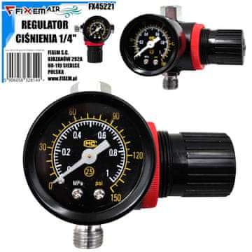 shumee REGULATOR TLAKA 1/4 FIXEM ZRAK