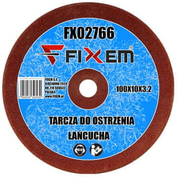 shumee DISK ZA BRUŠENJE VERIGE 100x10 rjav