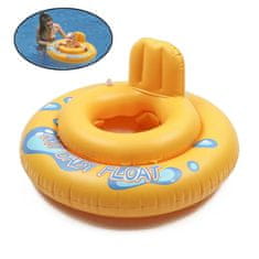 Aqua-Sport OTROŠKI SEDEŽ AQUA-SPORT S KOLESOM IN SEDEŽEM RUMEN 60 CM AS01260