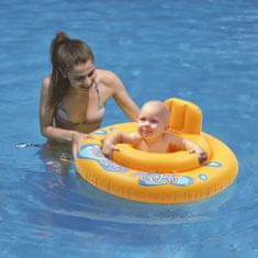 Aqua-Sport OTROŠKI SEDEŽ AQUA-SPORT S KOLESOM IN SEDEŽEM RUMEN 60 CM AS01260