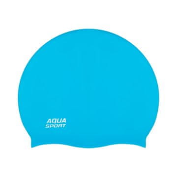 Aqua-Sport Silikonska kapa Aqua-Sport monocap 2.0 svetlo modra AS9598 20x24,5cm 60g