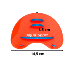 Aqua-Sport AQUA-SPORT VESLICE ZA PRSTE WIOSEŁKA BLACKHAWK ORANŽNE AS002020