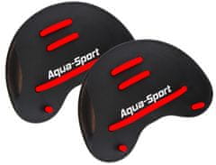 Aqua-Sport AQUA-SPORT VESLICE ZA PRSTE WIOSEŁKA BLACKHAWK ČRNE AS002015