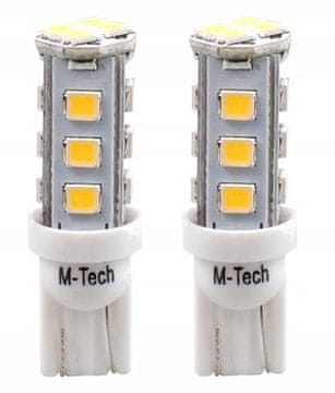 M-Tech LED ŽARNICA W5W T10 16xSMD 2835 M-TECH OSRAM LED