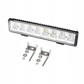 GMP DELOVNA LUČ 48 LED V 3 VRSTAH PLOŠČNA 12/24V HALOGENA 280x60x40mm