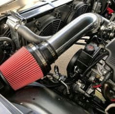 AMIO Športni zračni filter z rdečim stožcem + 3 adapterji