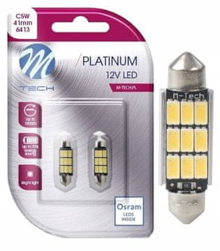 M-Tech LED ŽARNICA C5W 41mm OSRAM LED 9xSMD5630