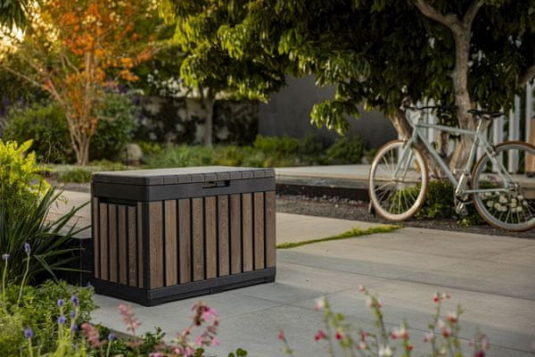 Kentwood plastična vrtna skrinja za shranjevanje 190L