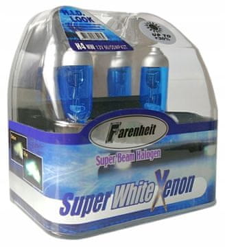 shumee ŽARNICE H4 60/55W FARENHEIT SUPER BELE 5000K