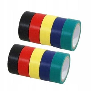 Pronett PVC IZOLACIJSKI TRAK ZA KABLE 19 MM x 8 M 10 KOSOV