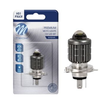M-Tech HS1 LED BELA ŽARNICA ZA MOTOCIKEL, SKUTER, MOTOCIKEL